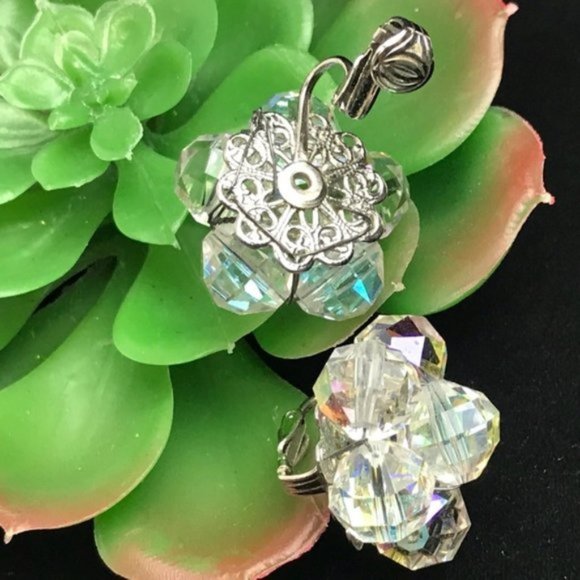 Vintage Laguna Aurora Gorgeous Clip On Earrings - Picture 7 of 11